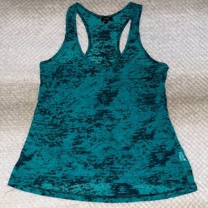 Green and Black Tank Top